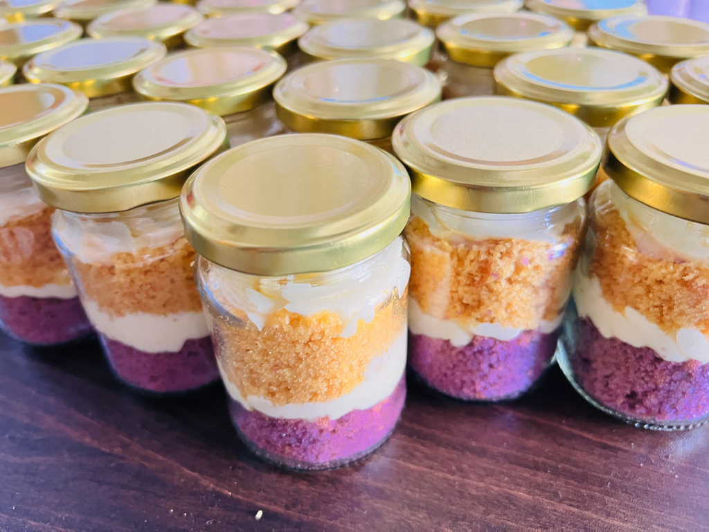 Wedding Jar Cake