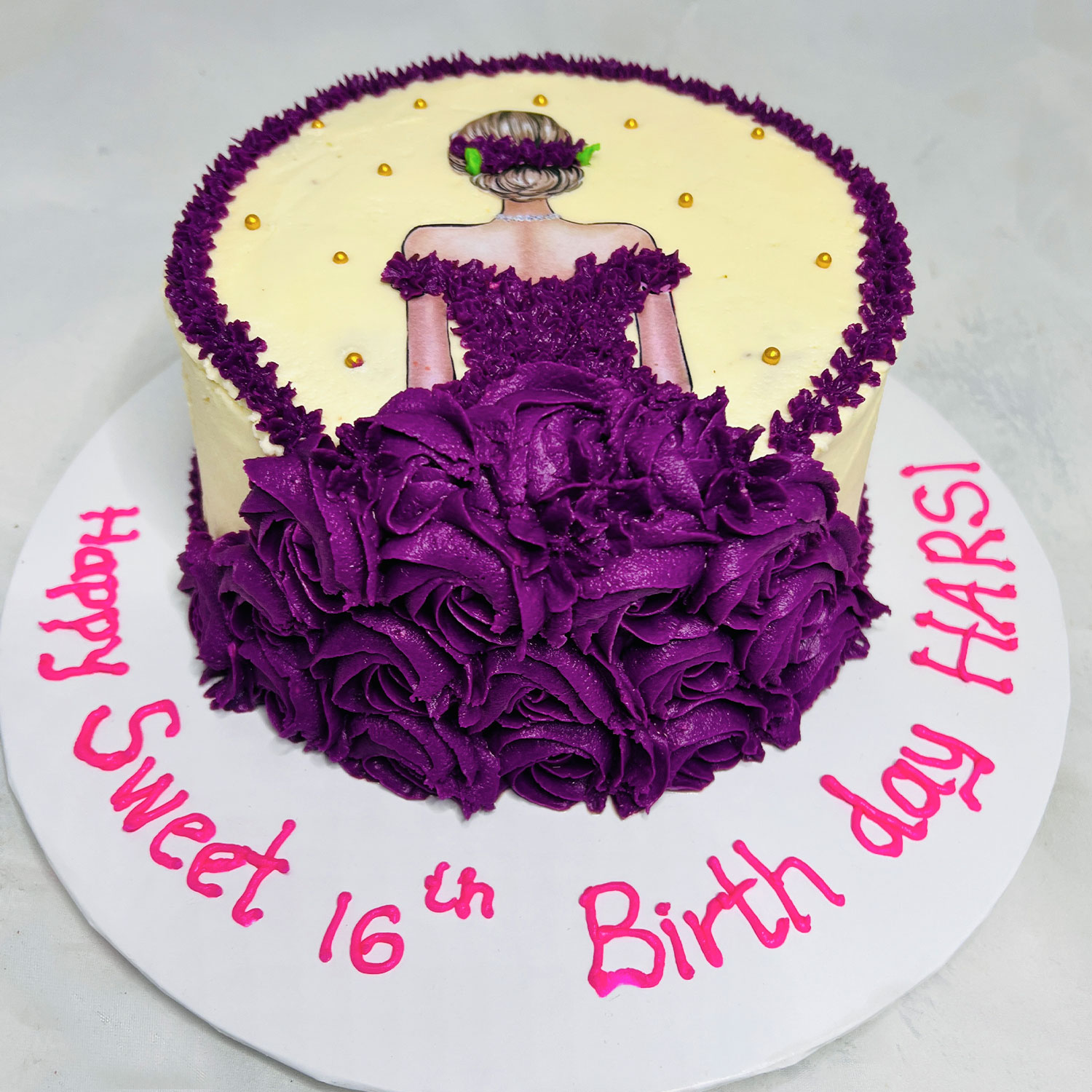 Sweet 16 Birthday Cake - 1kg gallery image