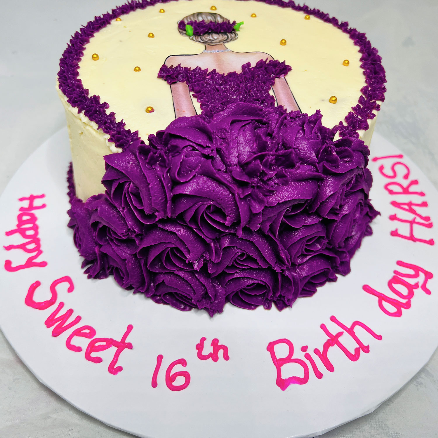 Sweet 16 Birthday Cake - 1kg gallery image