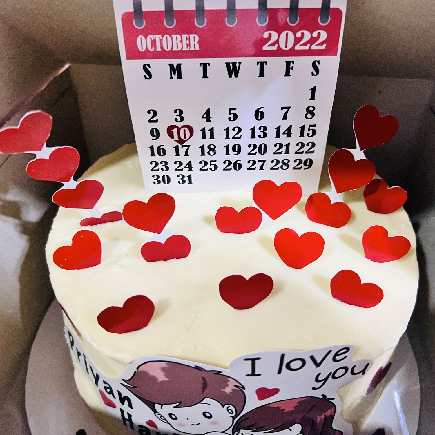 Signature Calendar Birthday Cake gallery image