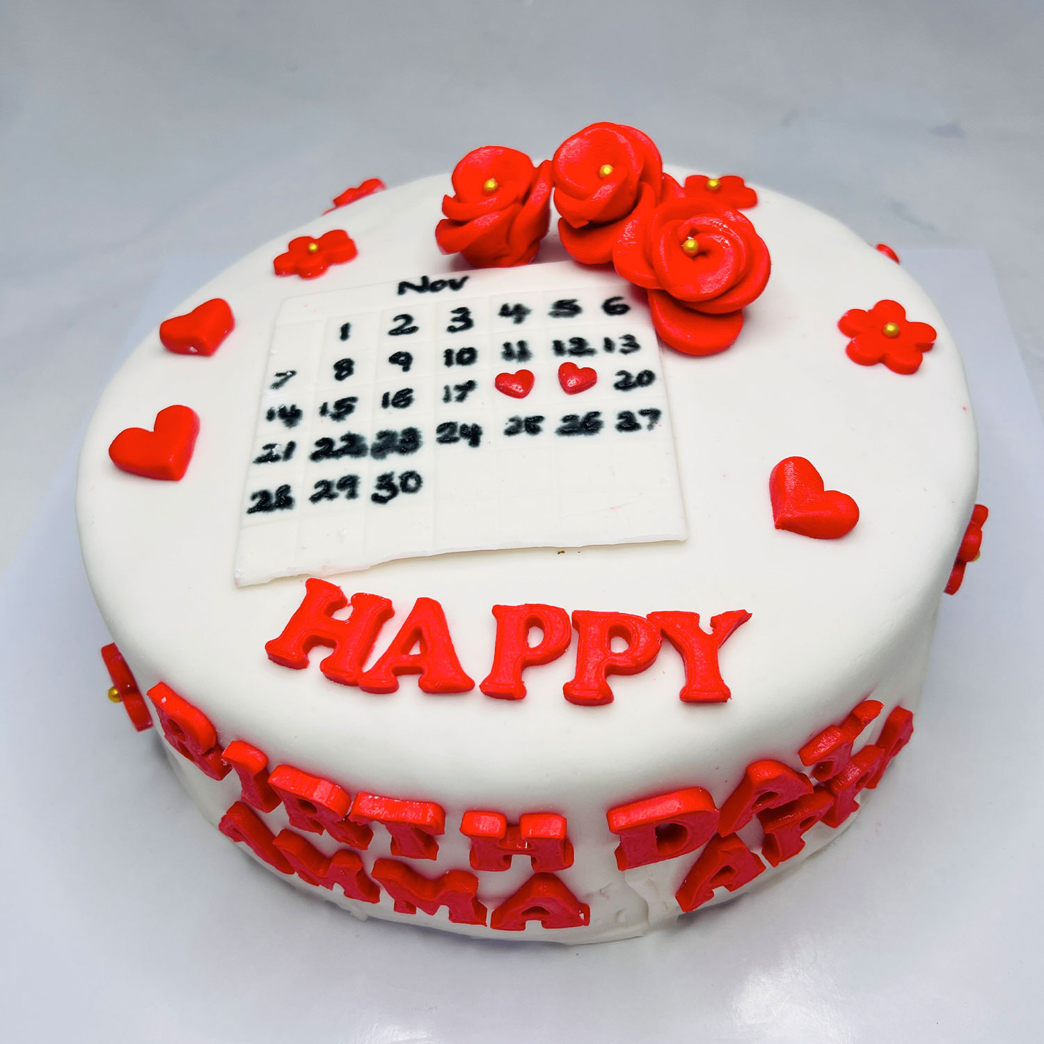 Signature Calendar Birthday Cake - 1kg gallery image