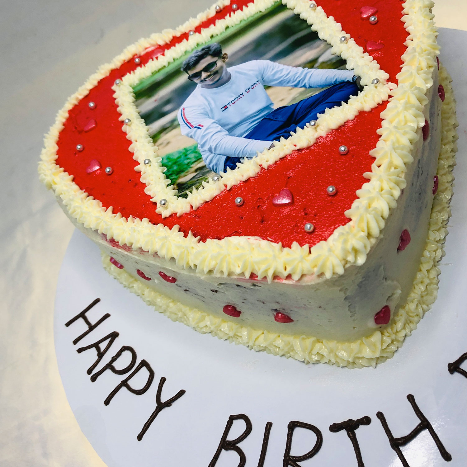 Photo Printed Cake - non edible gallery image