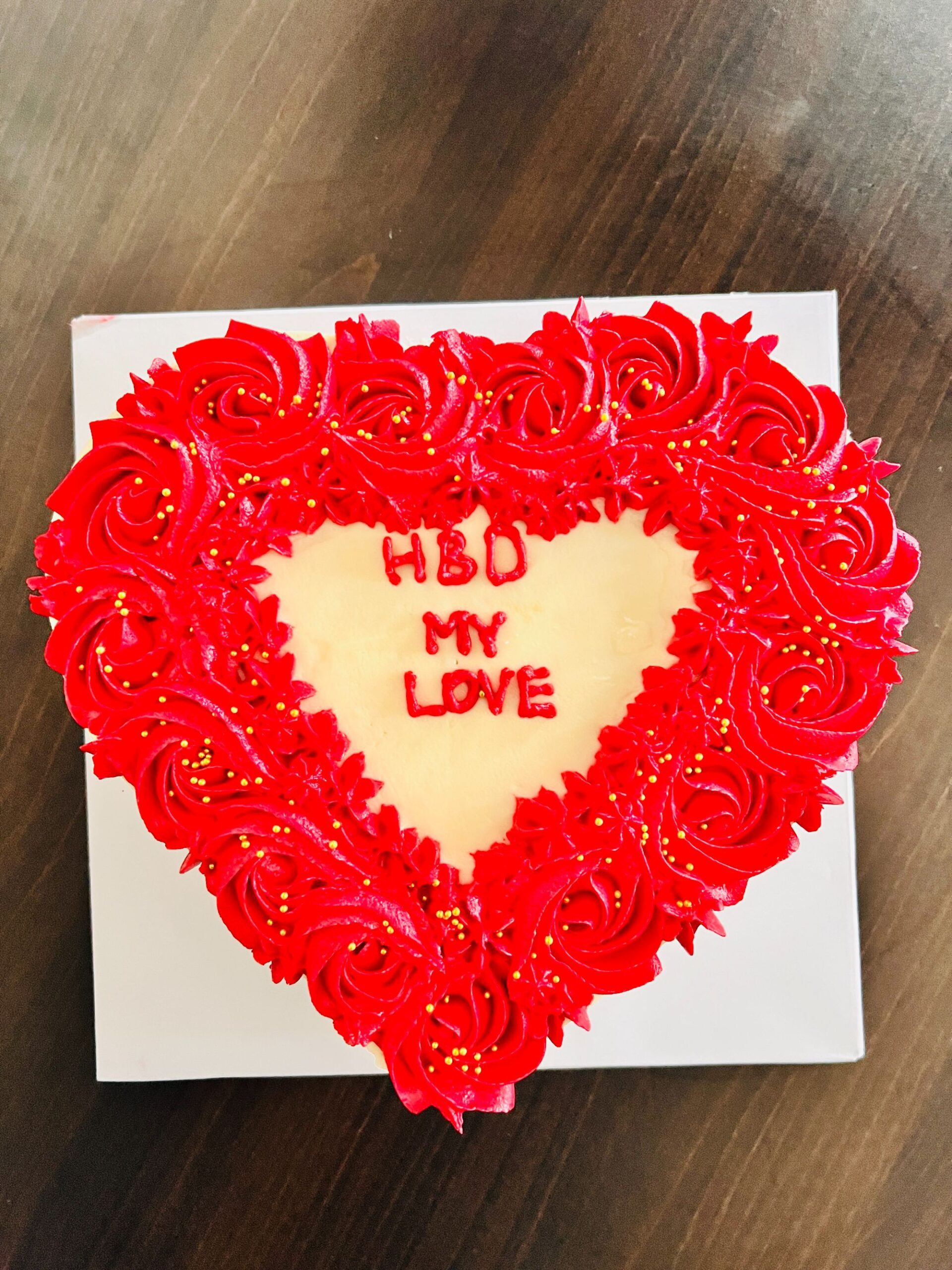 Heart-Shaped Love Cake gallery image