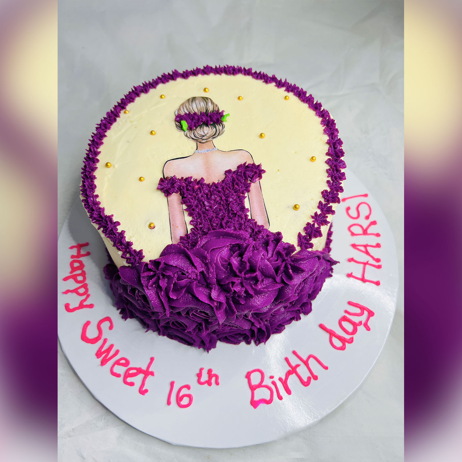 Sweet 16 Birthday Cake - 1kg — image 6