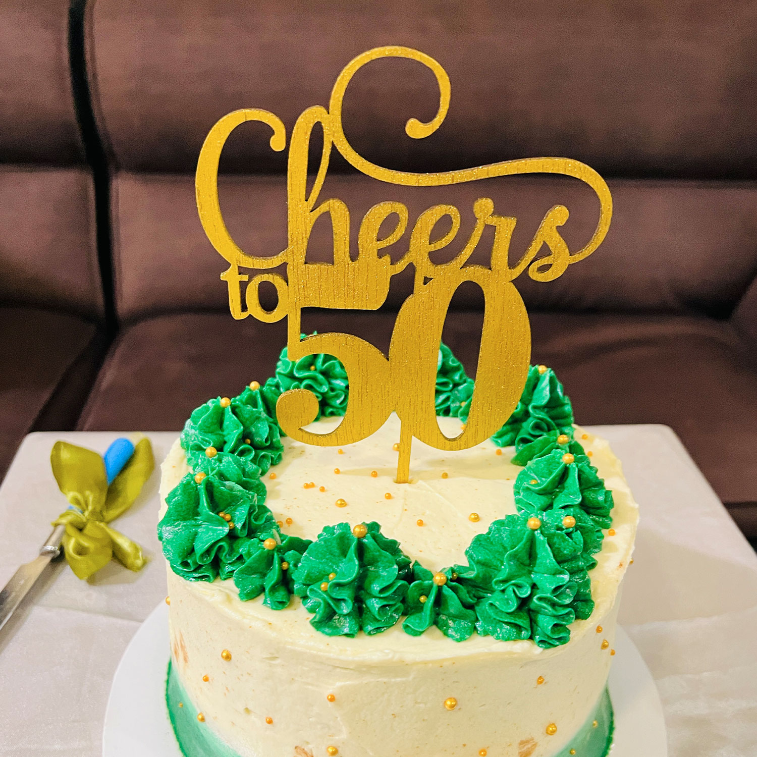 50 Years Birthday Cake - 1kg — image 6