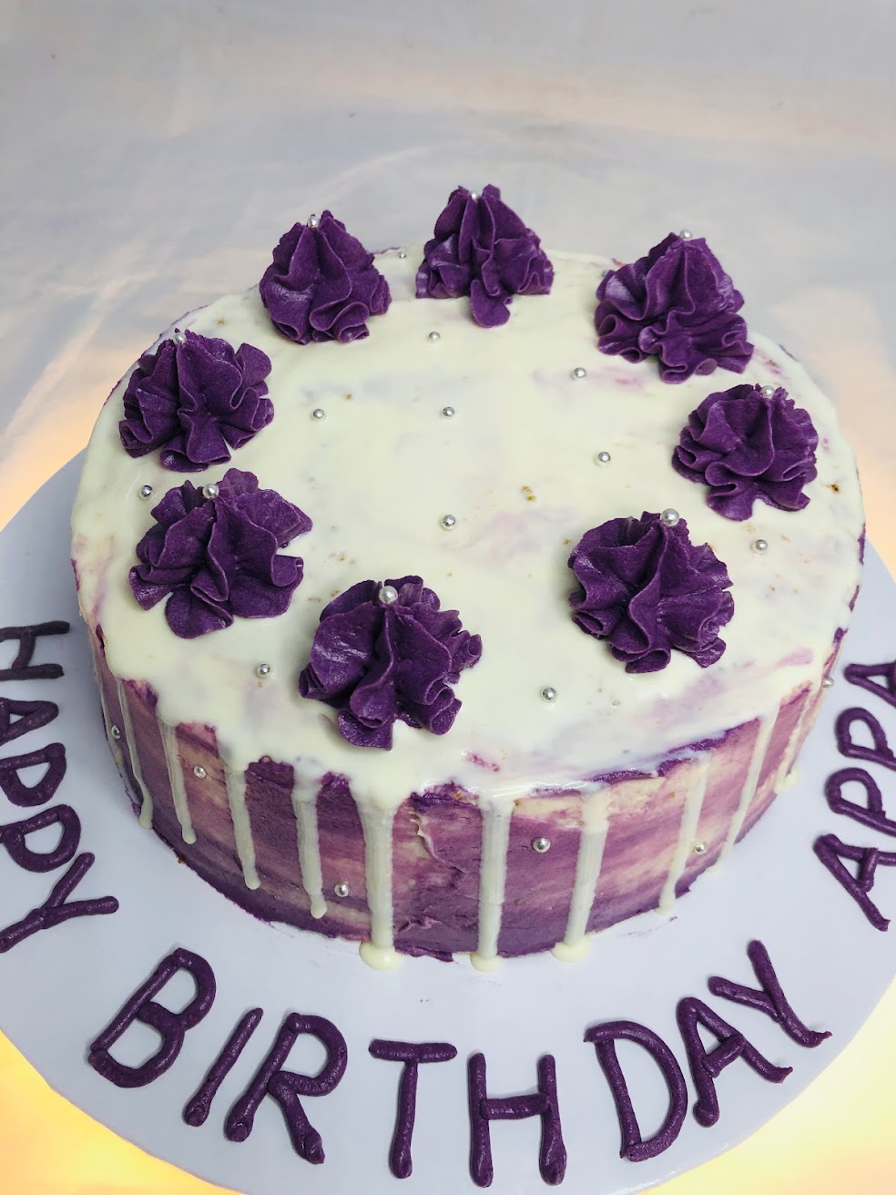 Purple cake gallery image