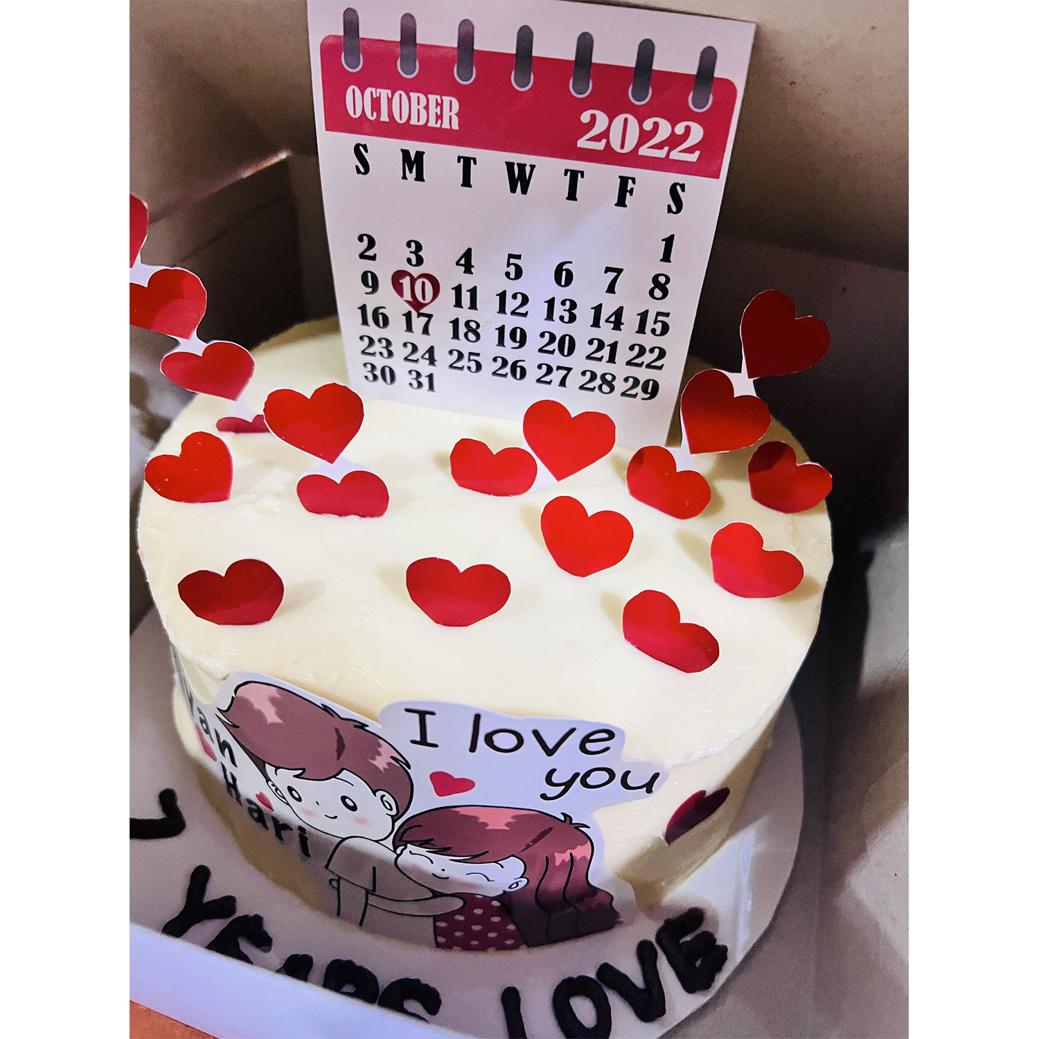Signature Calendar Birthday Cake gallery image