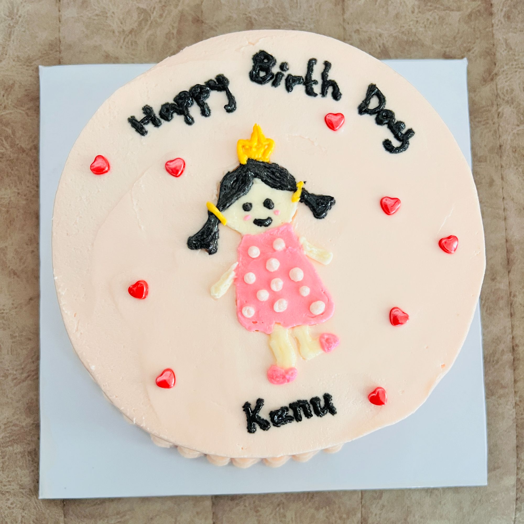 Princess-Themed Birthday Cake - 500g gallery image