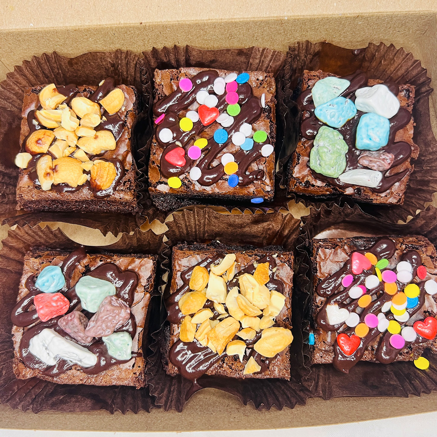 Customised Brownies Gift Box