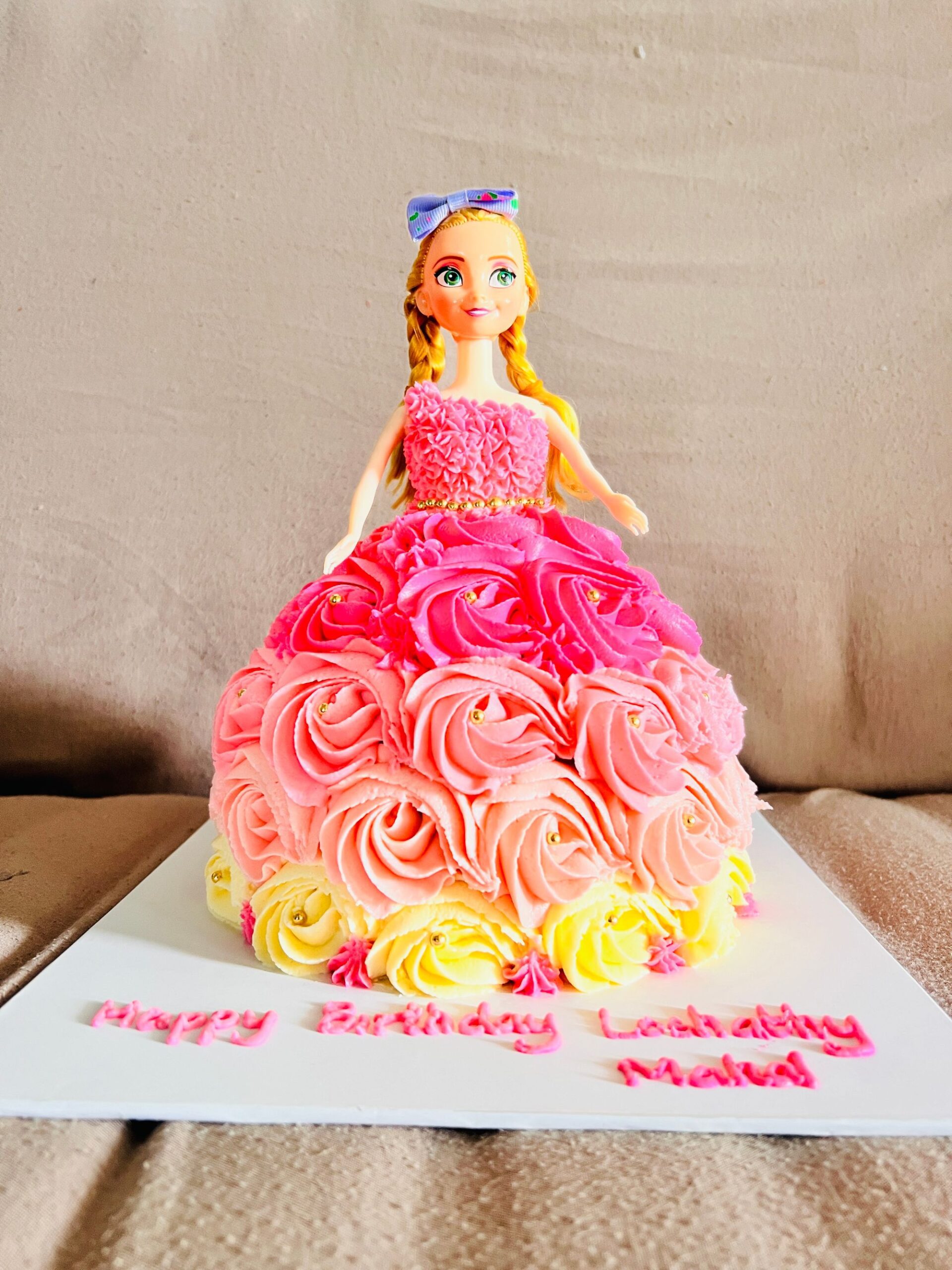 Doll Birthday Cake - 1kg gallery image
