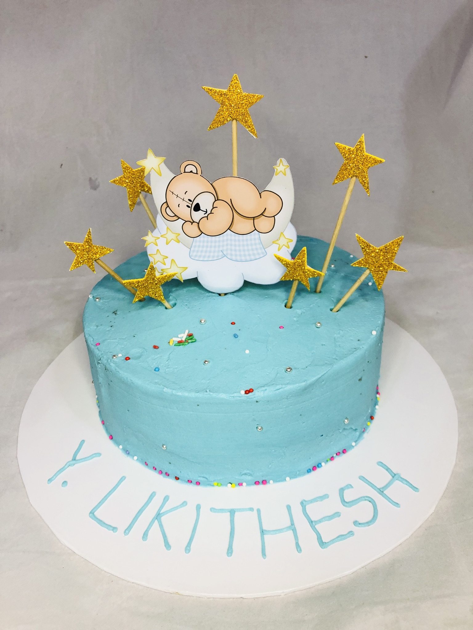1st Birthday Cake - Sky themed Birthday Cake gallery image