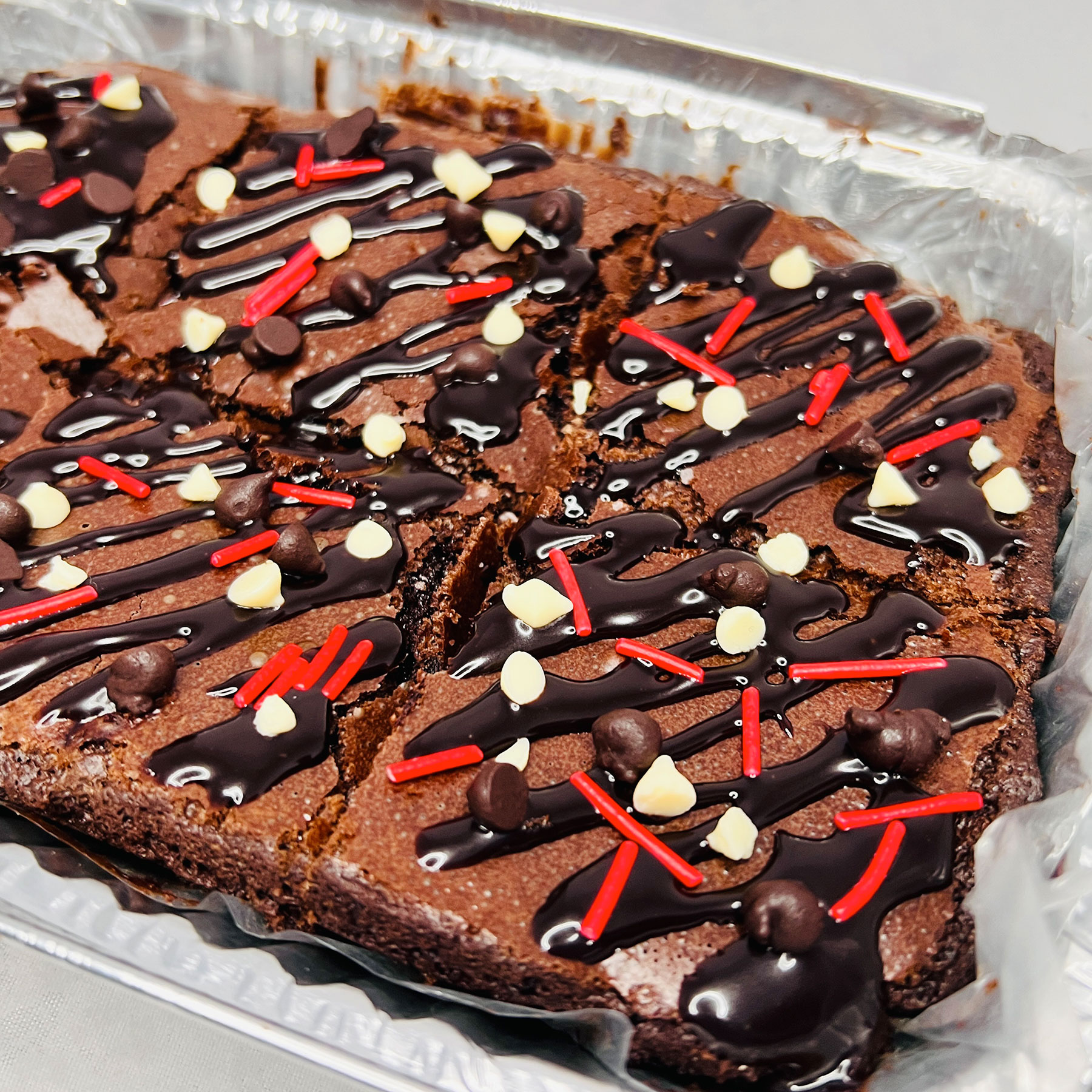 Chocolate Topped Brownies - 500g gallery image