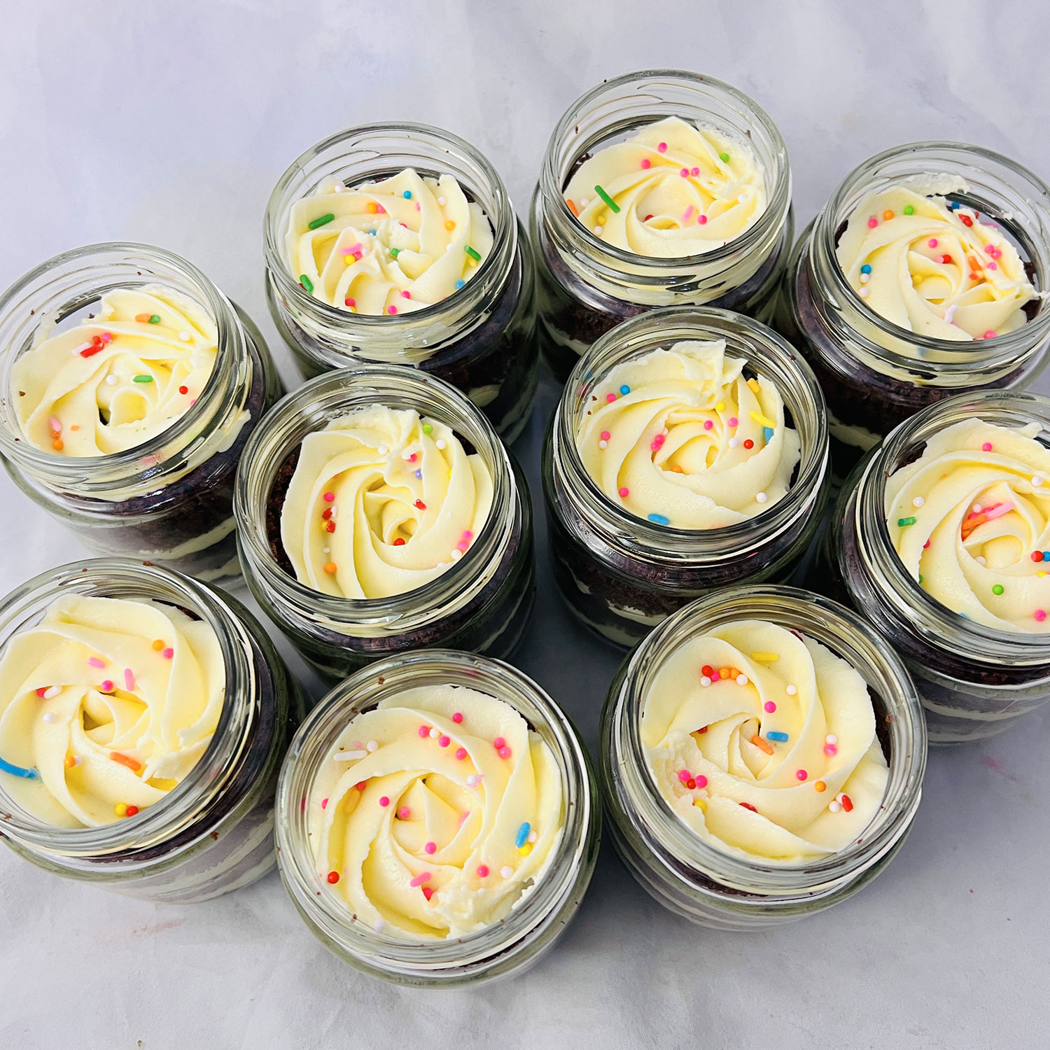 Chocolate Butter Themed Jar Cake - 200g gallery image