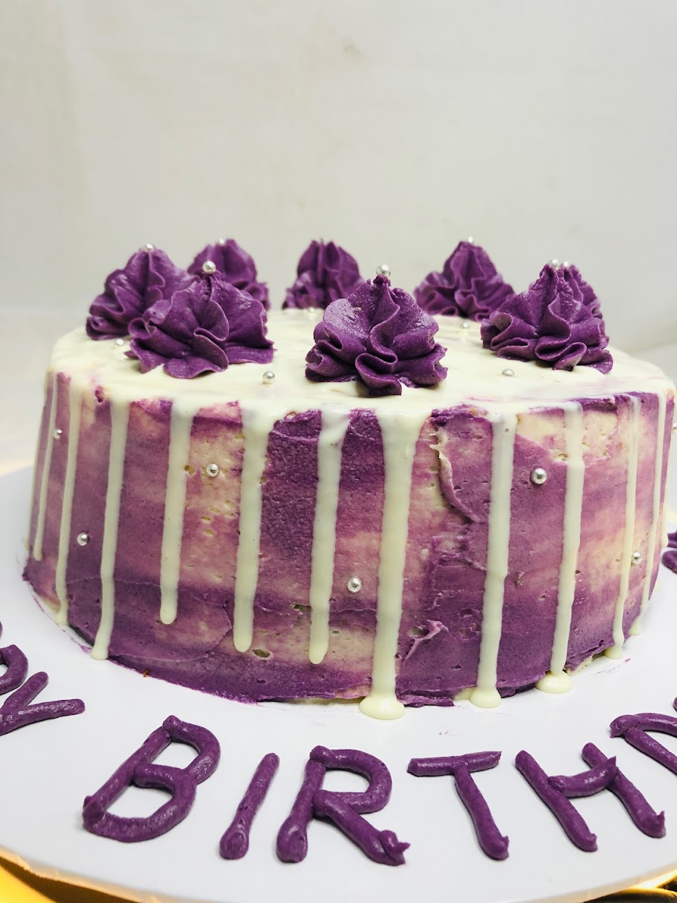 Purple cake gallery image