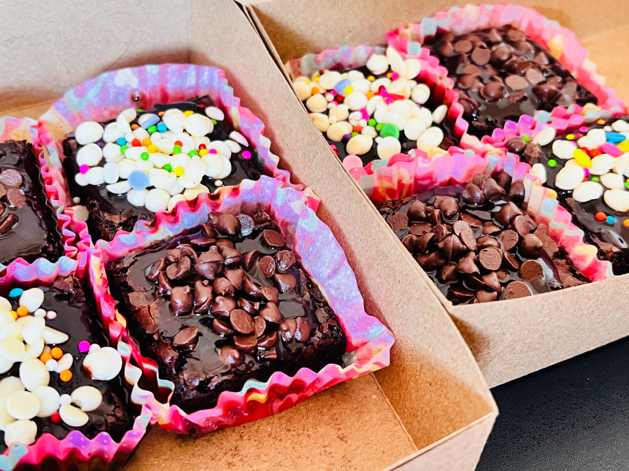 Chocolate Fudge Brownie Bites - 8pcs box gallery image