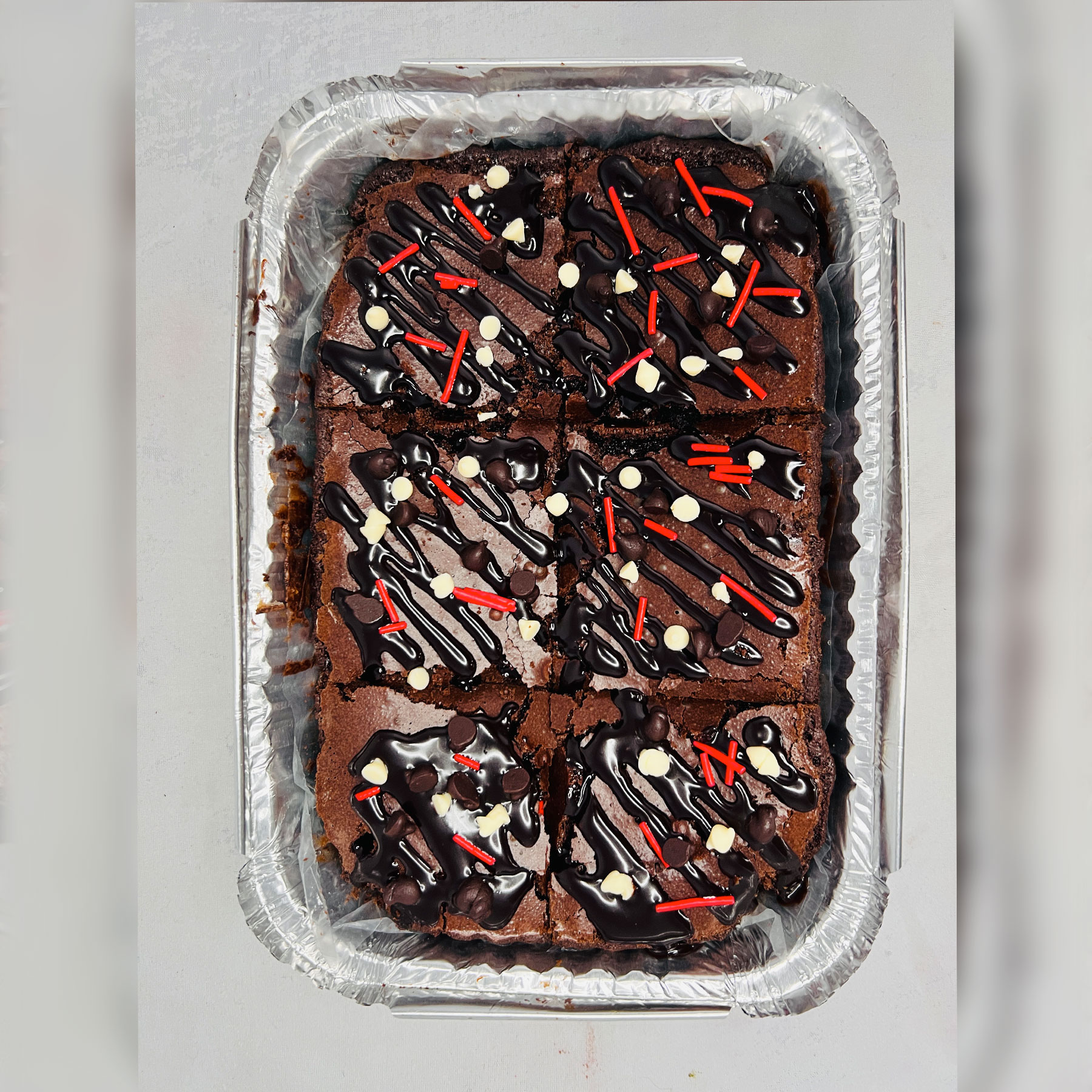 Chocolate Topped Brownies - 500g gallery image