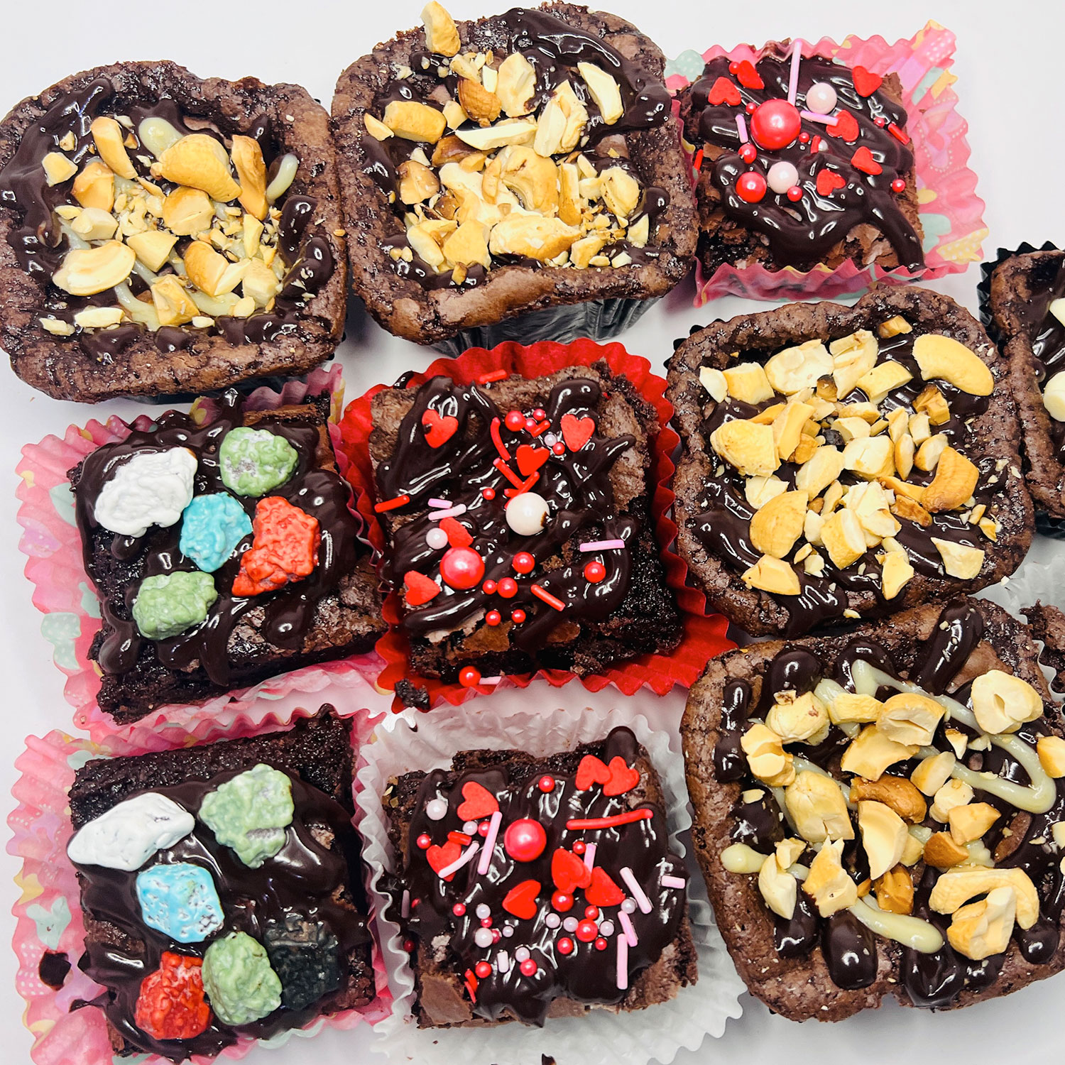 Customised Brownies - 6pcs Box gallery image