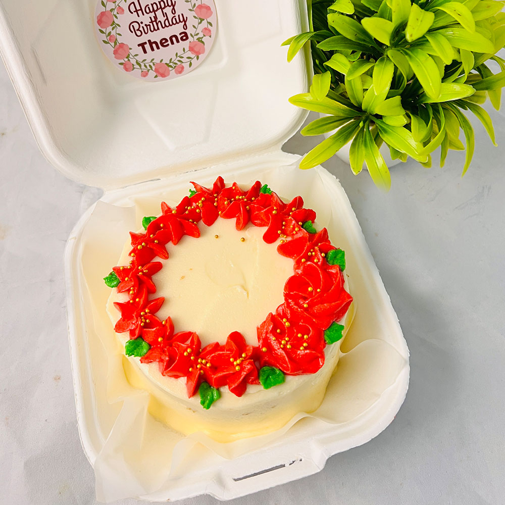 Scarlet Wreath Bento Cake — image 5