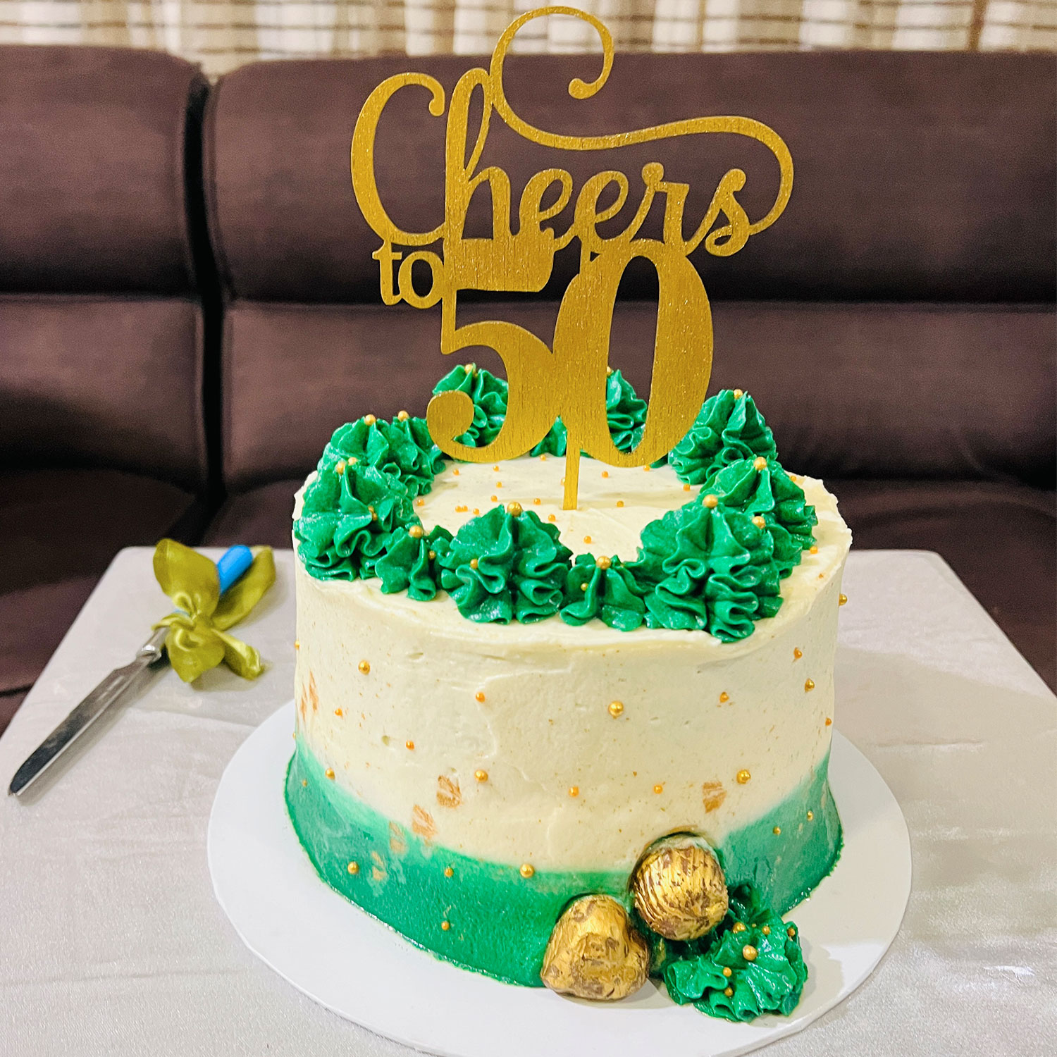 50 Years Birthday Cake - 1kg gallery image