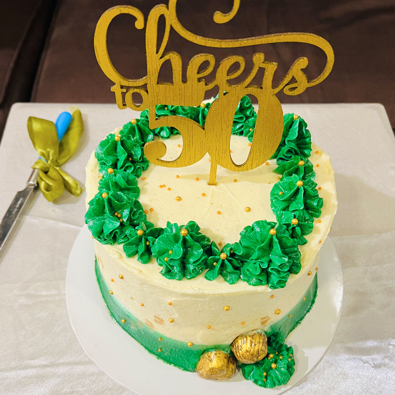 50 Years Birthday Cake - 1kg — image 4