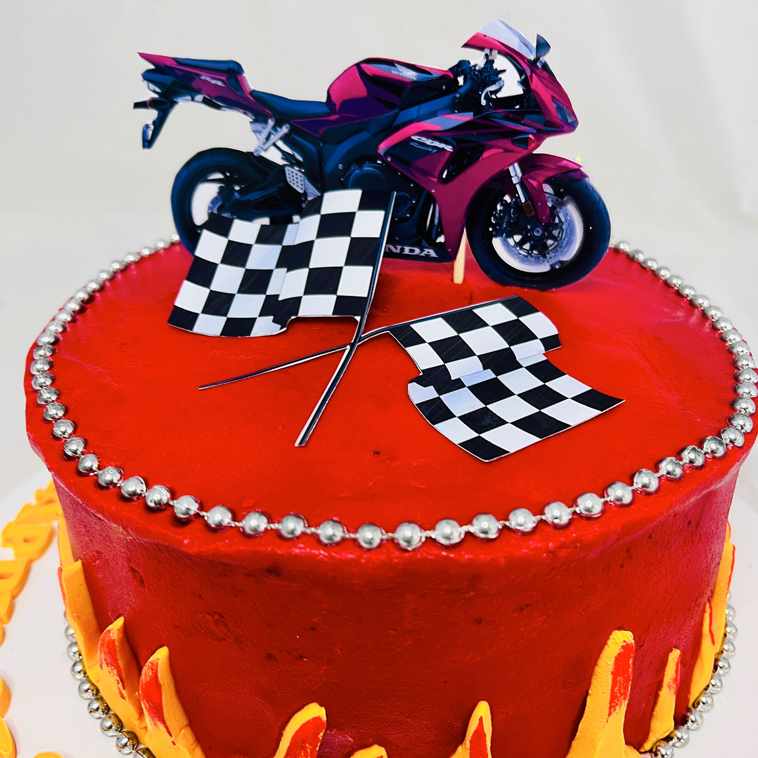 Biker Themed Birthday Cake - 1.5kg gallery image