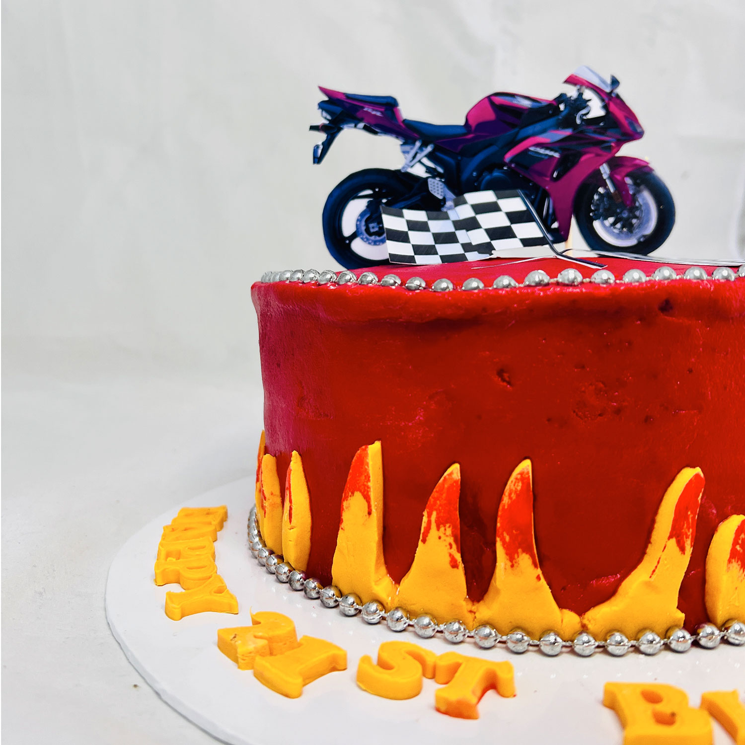 Biker Themed Birthday Cake - 1.5kg — image 6