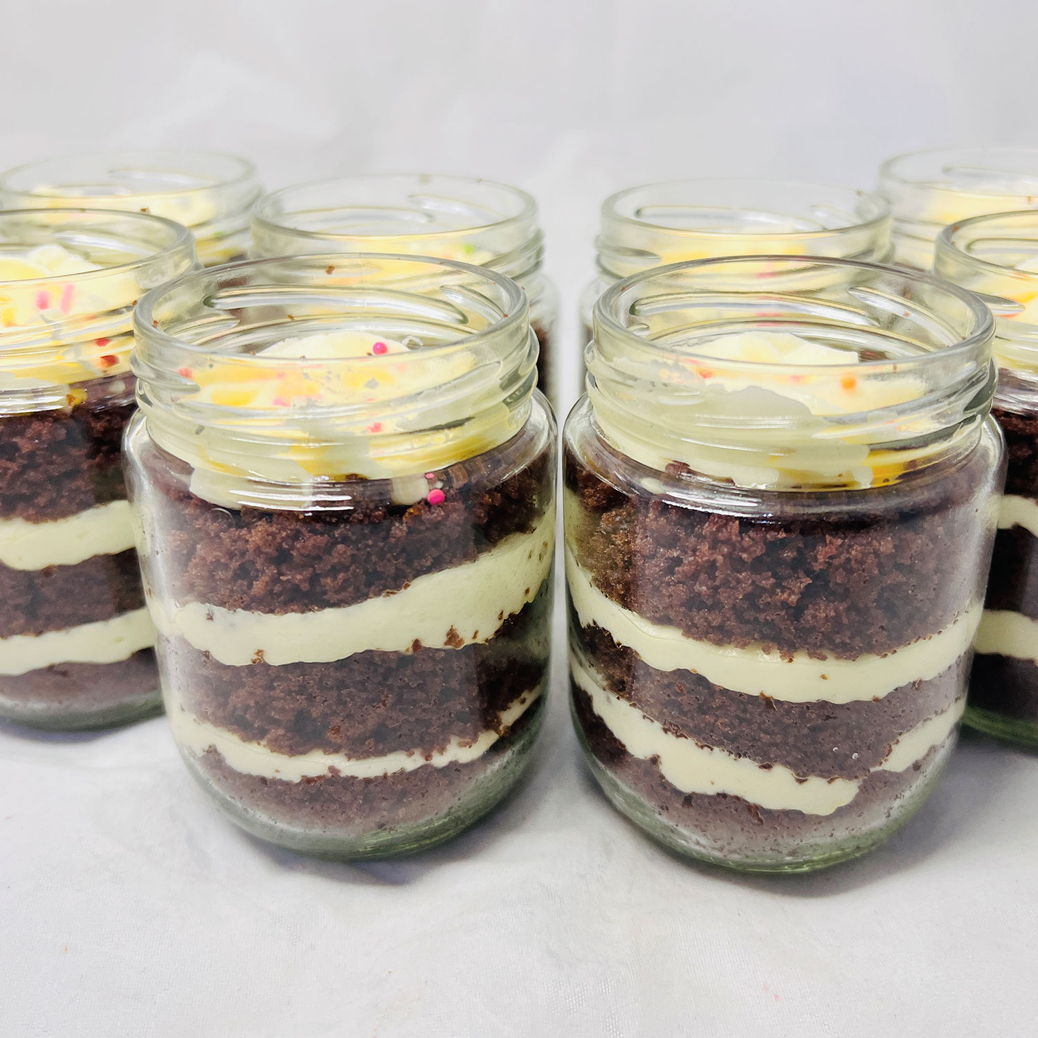 Chocolate Butter Themed Jar Cake - 200g gallery image