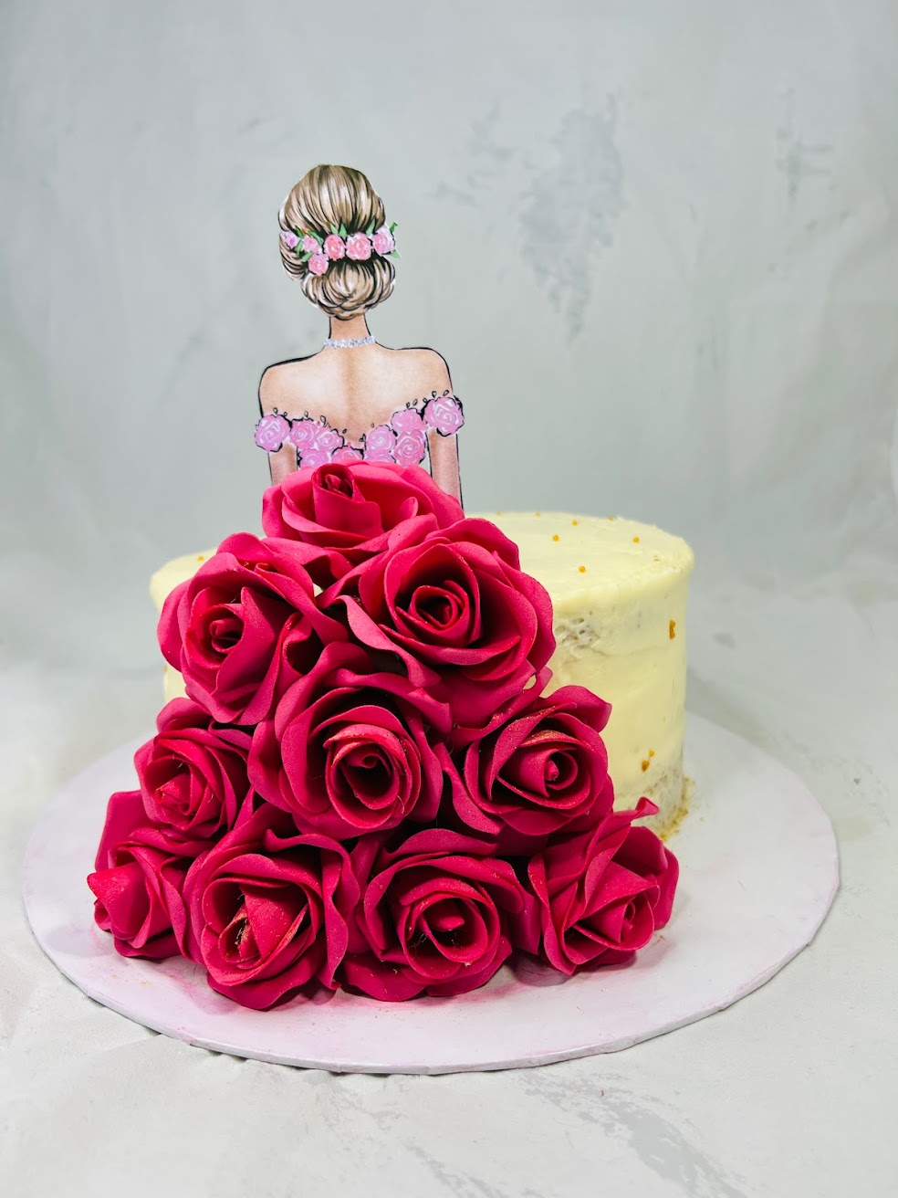 Three layer Puberty ceremony Cake gallery image