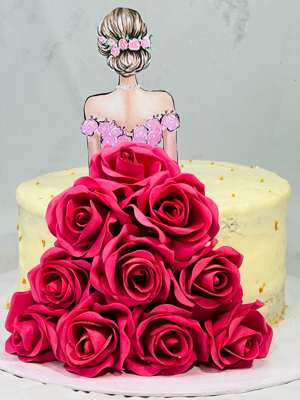 Three layer Puberty ceremony Cake gallery image