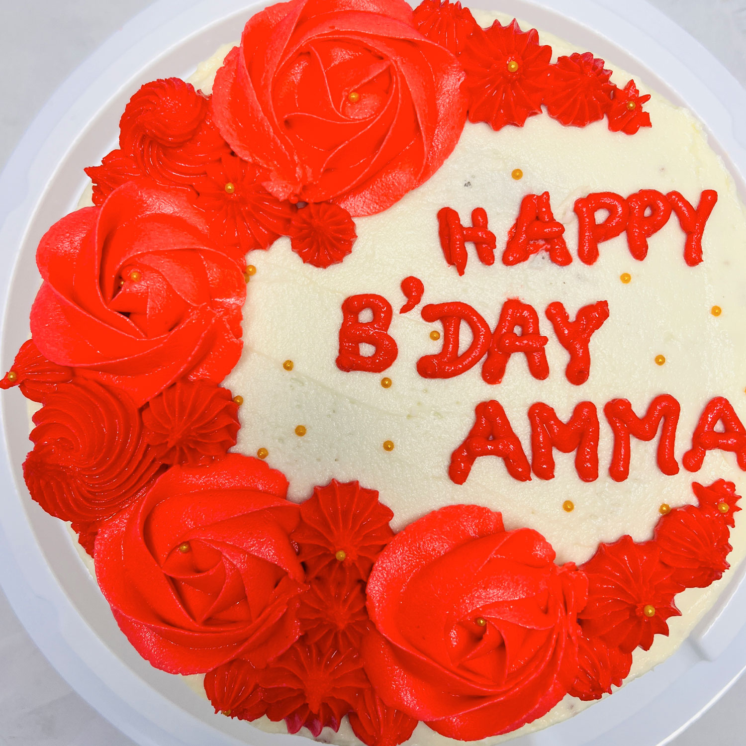 Happy Birthday Mom Cake — image 5